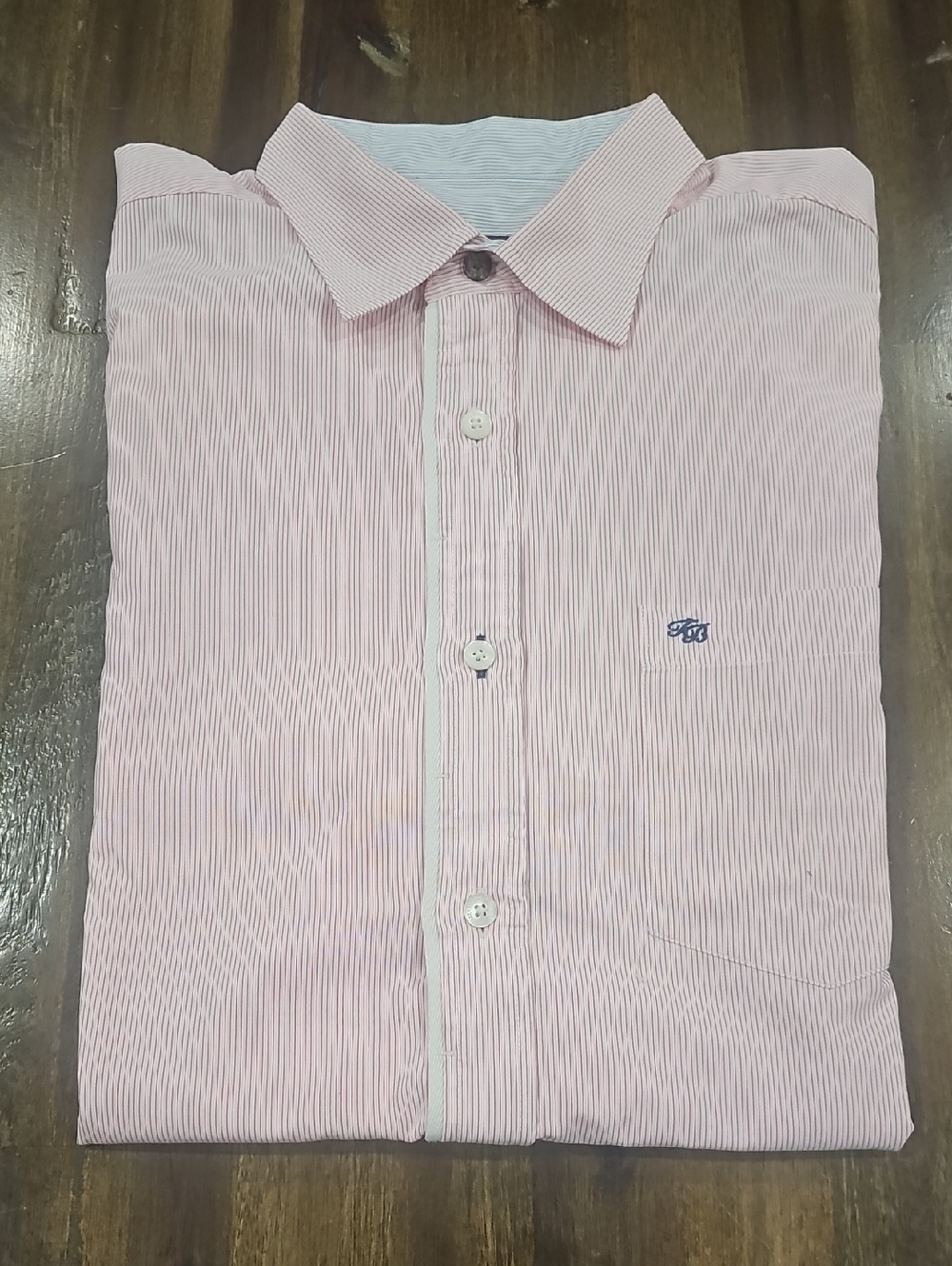 Ted Baker Pink Pinstripe Dress Shirt